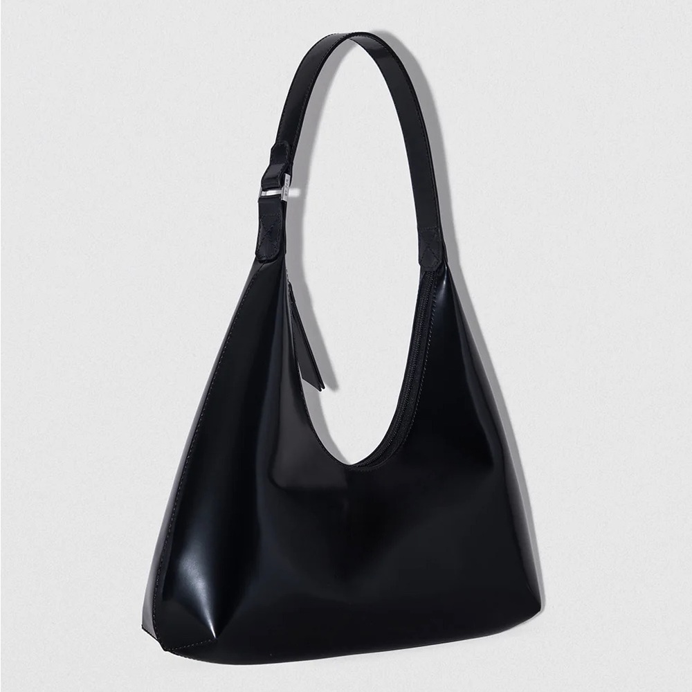 by far amber semi patent black leather bag - Picture 3 of 3